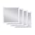 4-Pack 12x12 Inch Drywall Repair Patch Kit, Self-Adhesive Mesh with Aluminum Panels, Heavy-Duty Wall and Ceiling Hole Patch for Large Repairs