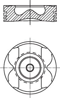 Mahle Piston - 0045610