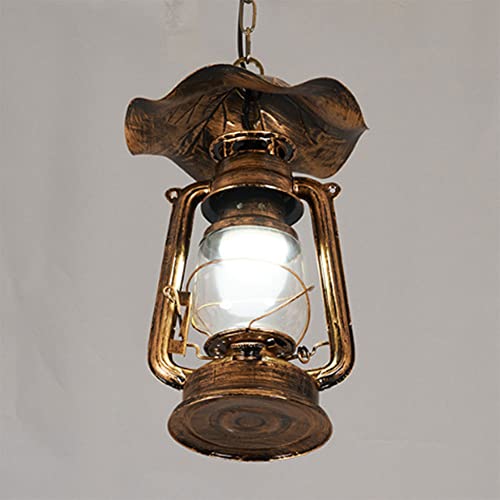Chandelier industriel en fer noir et lampe suspendue rétro E27