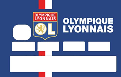 SUPER FABRIQUE Pegatinas CB Olympique Lyonnais para personalizar tu tarjeta azul según el deseo del momento