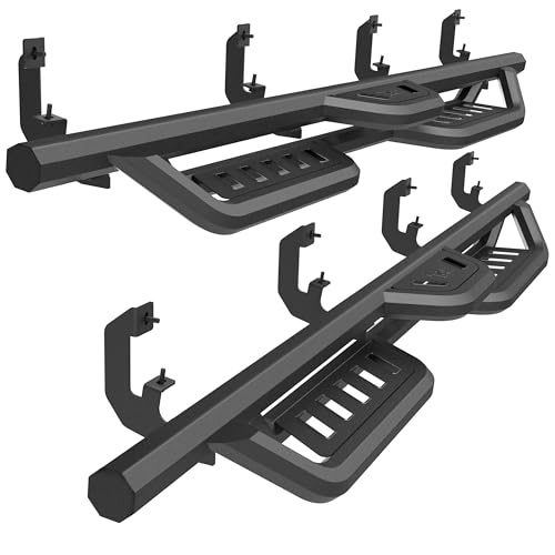 TAC Gen5HD Running Boards W/T 4"-Drop Compatible with 2019-2025 Chevy