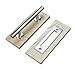 DIYHD 12" Stainless Steel Sliding Barn Handle Wood Closet Door Pull