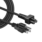 IBERLS [UL Listed] AC Cable 3 Prong Mickey Mouse Plug Replacement LG TV Power Cord for 60LB6100/ 55LB5900/ 55GA6400/ 50LN5100/ 55LA6205/ 447LN540/ 32LN5310/ 47LA6900/ 32LN5700 Product 