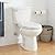 Signature Hardware 462384 Bradenton 1.28 GPF Two Piece Round Toilet with 10" Rough-In - White