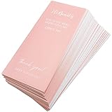 Box Seal Sticker Ruiwaer 100pcs 6x15cm Pink Rectangle Box Seal Sticker Business Commodity Packaging Sealing Stickers Gift Box Decor Bag Packaging Label Sealing Decals