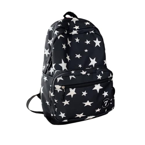 2023 NEW Rucksack Fashion Bookbags for Girl Star Print Backpack Double Strap Shoulder Bag Pack School Bag Travel Bag2