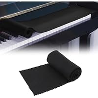 Paño para Cubrir Teclado de Piano, Funda para teclado de piano,