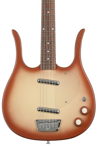Danelectro エレキギター ロングホーン 6弦 カッパーバースト LONGHORN GUITAR COB