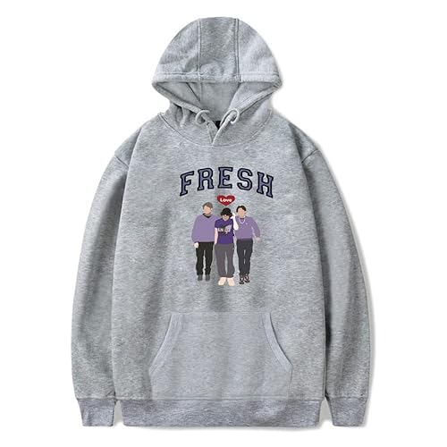 TYI Sturnolo Triplets Hoodie Fresh Love Merch Unisex Manica Lunga