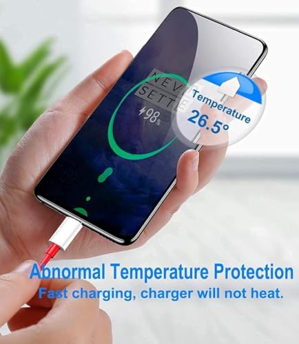 Image of 80W SUPEVOOC Fast Charger with Type-C Cable | 80W Charger for Realme, OnePlus, Oppo, Redmi, Xiaomi, Poco, iQOO, Samsung, Motorola & More | Supports Dart, Dash, Warp, Vooc, SuperVooc, QC 3.0