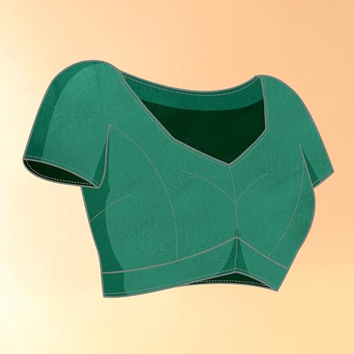 Image of Sidhidata Women's Cotton Silk Jacquard Boardered Saree With Unstitched Blouse Piece (Kalyani)