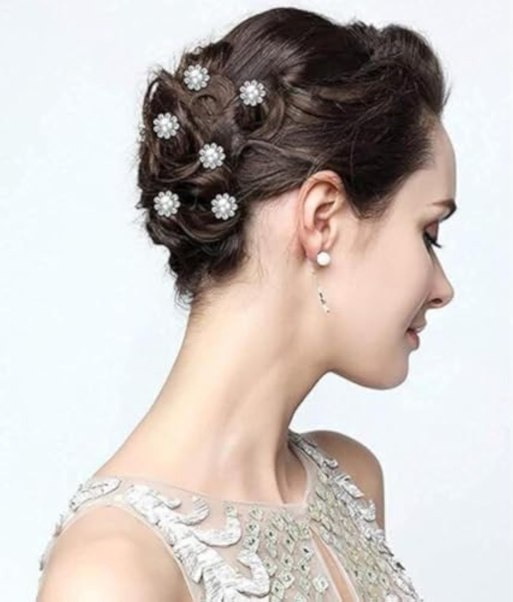 Juda with Stones Wedding Accessories for Women and Girls, Elegant Gift