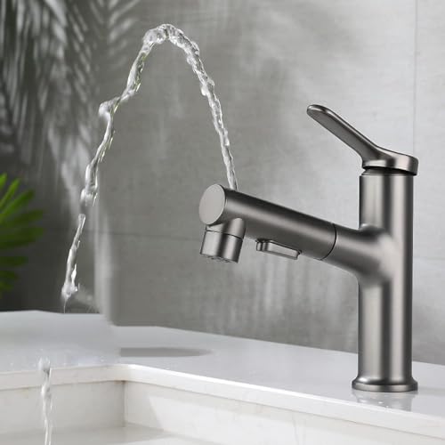 Robinet d'évier de lavabo extractible idéal pour la routine du matin - 3