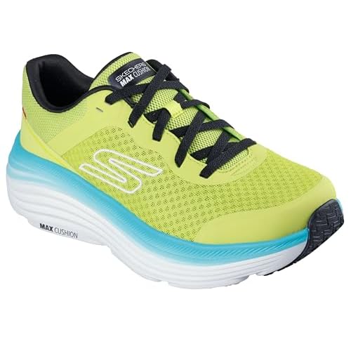 Skechers MAX Cushioning Endeavour Zapatillas para Hombre, Lima, 44 EU