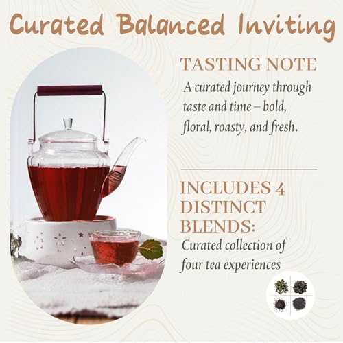 Image of Johou Tea Pods Variety Pack for All K-Cup Brewers, 4 Flavors, 24 Pods