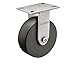 Albion 310NX06528R 6" Diameter NX High-Impact Polymer Wheel Contender Kingpinless Rigid Caster, Precision Ball Bearing, 3" Tread Width, 6-1/4" x 4-1/2" Base Plate, 4100 lb. Capacity