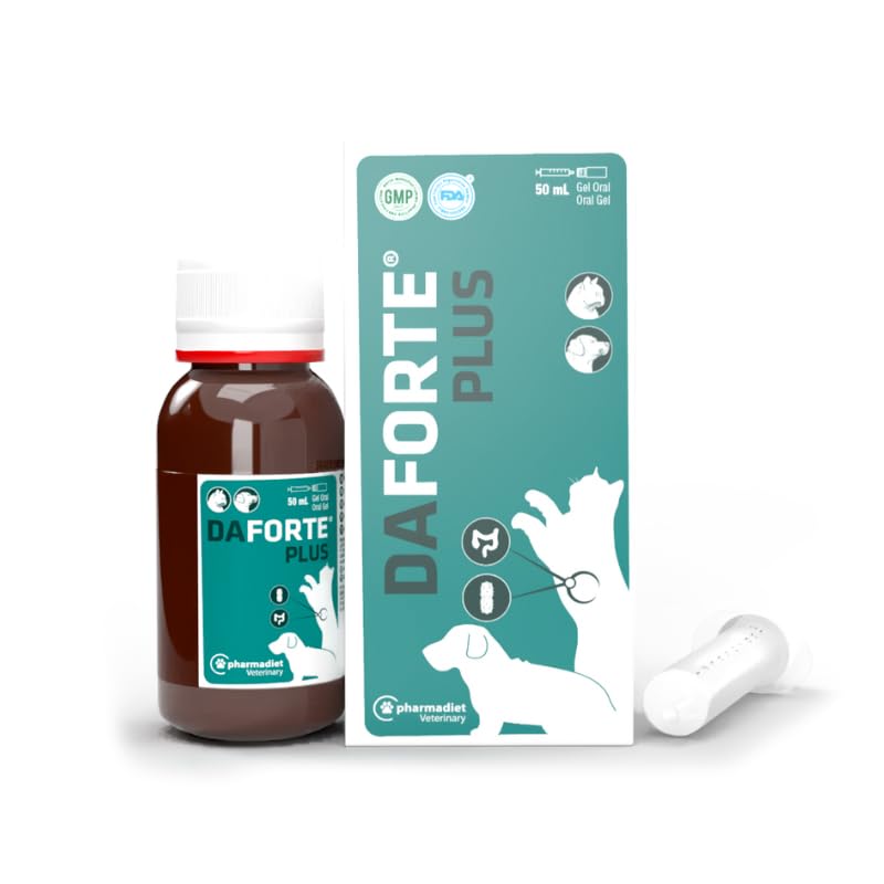Opko Health Daforte Plus 50Ml Perro Gato Pharmadiet 1 Unidad 50 ml - Apoyo Digestivo, Complemento Alimenticio para el Tracto Digestivo para Gato y Perro
