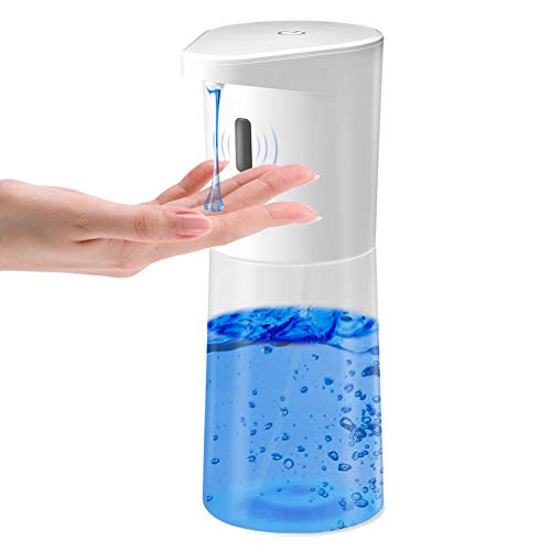 HAOHUNT Automatic Soap Dispenser Infrared Liquid Hand Soap Dispenser touchless with 17oz Large Capacity Applicable for Kitchen Bathroom School Hotel Hospital Restaurant