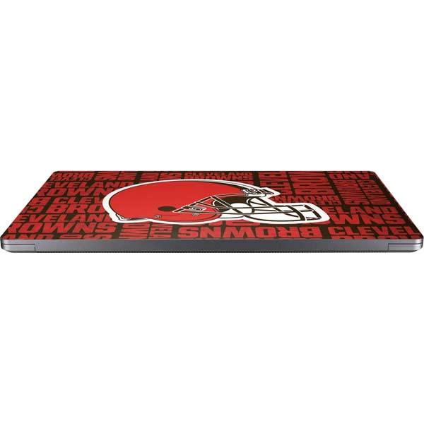 Skinit Laptop Decal Skin Compatible with Universal Laptop 14in (11.4 x 8.2in) - Officially Licensed NFL Cleveland Browns - Blast Design
