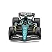 HTLNUZD 2023 Bburag New 1:43 F1 AMR23#14 Alonso Alloy Car Model Formula Racing for DieCast 1/43 Aston Martin #14 Acrylic Packaging Version Static Adult Collection Gift