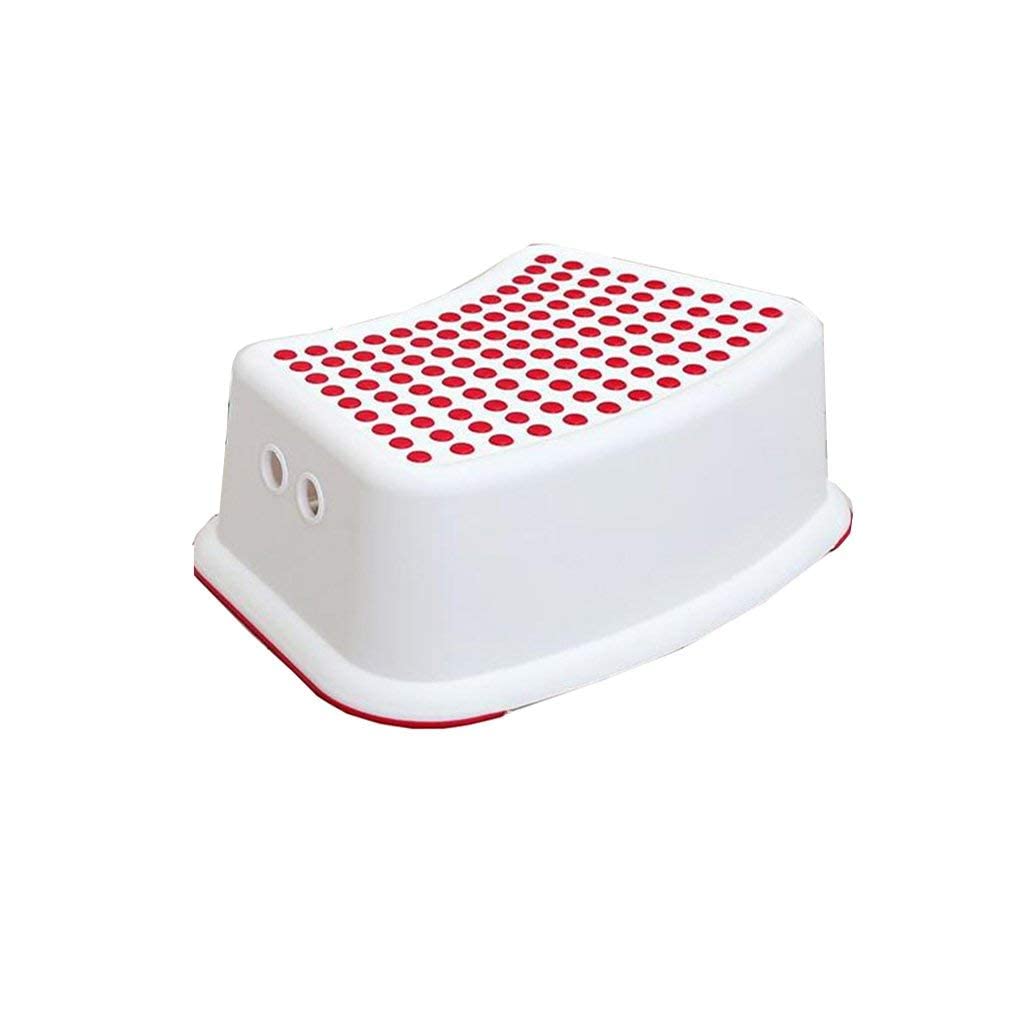Tabouret de douche antirouille rouge et marchepied Potty Training robuste