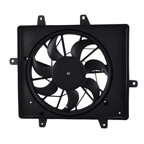 Image of maXpeedingrods 620-022 Engine Radiator Cooling Fan Assembly forChrysler PT Cruiser 2.4L 2001-2005 Replace# 5017407aa 5017407ab