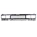 Titanium Plus Autoparts 1983-1986 Compatible With NISSAN720 Front Grille Grill NI1200118