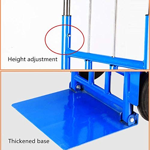 Carretilla plegable multipropósito 100kg azul miniatura 5
