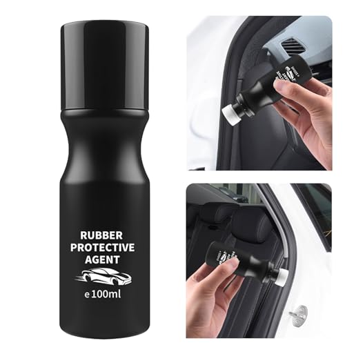 ゴムコンディショナー, 100ml 潤滑保護剤, ノイズ低減潤滑剤, RV・車室内・フロントガラス・窓・外部ドアシール・トランク・自動車用