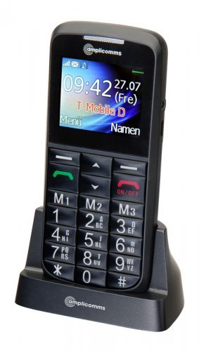 Audioline Amplicom PowerTel M6500 Handy+Ladestation Cover