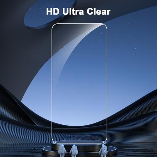 SIBEITU 3 Pack Screen Protector for iPhone 16 Pro with 3 Pack Camera Lens Protector, 6.3 Inch HD Clear 9H Hardness Tempered Glass Film, Scratch Resistent, Easy Installation, Bubbles Free