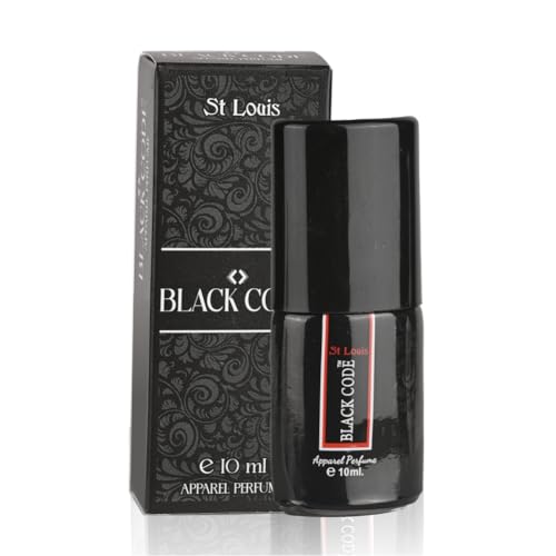 Image of St Louis Black Code Original Eau De Parfum 10 ml | Long-Lasting Fragrance for Men & Women | Ideal Gift for Birthdays, Anniversaries & Special Occasions Best Gift