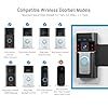 Anti Theft Ring Doorbell Mount - Renter Friendly Ring Doorbell Holder for Apartment Door - All Metal Ring Door Bracket Blink Doorbell Mount No Drill