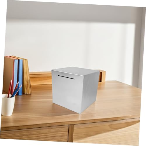 Boîte à compacte pour adultes Tofficu tirelire acier multi-usage - 4