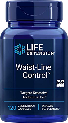 Life Extension Waist-Line Control Peptide Complex Supports Energy Conversion, Calorie Intake Reduction & Reduced Accumulation of Belly Fat - Non-GMO, Gluten-Free - 120 Vegetarian Capsules