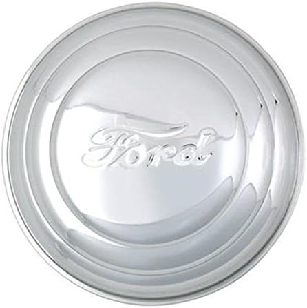 Stainless Steel Hubcap, Fits 1941 Ford Passenger Car