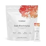 THORNE - Daily Electrolytes - Zero Sugar & Low-Calorie Electrolyte Drink Mix - Naturally Flavored & Sweetened - NSF Certified for Sport - Blood Orange - 30 Stick Packs