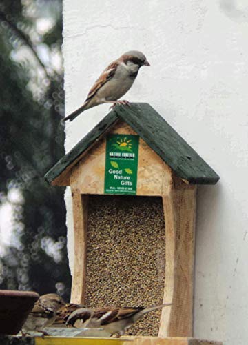Image of Birds Wall Mounted House Feeder