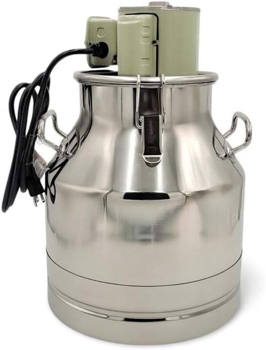 Electric Butter Churn with Stainless Steel Body (5 Gallon)