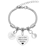 Mwphuy Pickle Gifts for Pickle Lovers Bracelet...