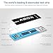 ABOX Blood Glucose Monitor, Diabetes Testing Kit Glucose Meter Kit with 25 Test Strips, 25 Lancets, Lancing Device, Control Solution and Carrying Bag for Blood Sugar Level Monitoring