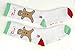 Tree Buddees Unisex Adult - Oh Snap! Funny Gingerbread Man Christmas Socks