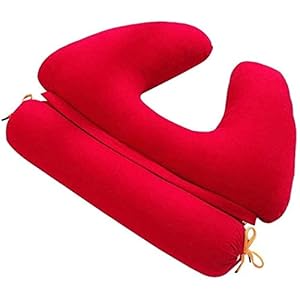 KouRy Travel Pillow, Outdoor Camping Pillow Lightweight, Travel Pillow Cases, for Sleeping Rest, Airplane Car & Home Use (Color : C)