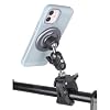 Phone Mount with Adjustable Clamp and 360 Rotating for 4 to 7Inch Smartphones on Mic Stands Tripods Mic Stand Phone Holder #1