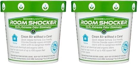 Biocide Systems Room Shocker Strong Odor Eliminator for Home &