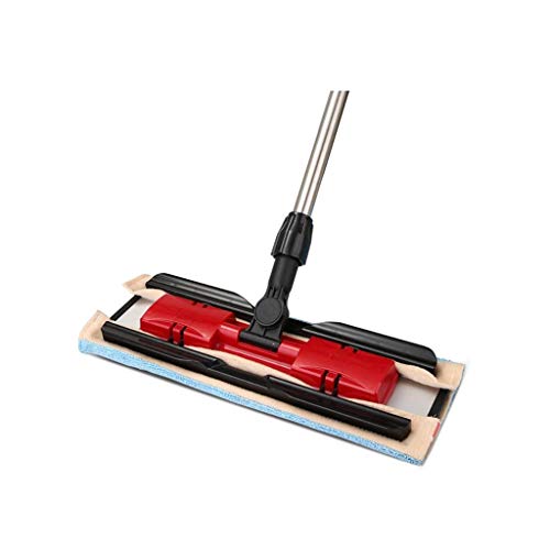 SBJKLYRN Cubo para fregona, Fregona Plana fregona clásica Universal giratoria for Suelos de Madera