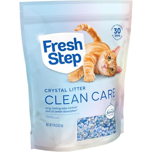 Fresh Step Clean Care Crystal Cat Litter, 8 lb., 2 Pk - image 8