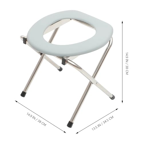 Siège commode pratique et léger pour personnes âgées à mobilité réduite