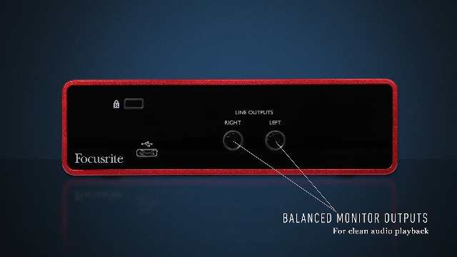 Focusrite Scarlett Solo 3. generacji, Interfejs USB Audio