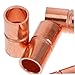 CIYODO 5pcs Sturdy Copper Connector for Air Conditioning Systems Straight Coupling for Air Conditioning Pipe Solder for Jewelry Crimping Tool Industrial Replacement